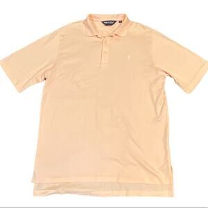 Polo Golf Mens Size Medium Short Sleeve Polo Style Shirt Light Pink